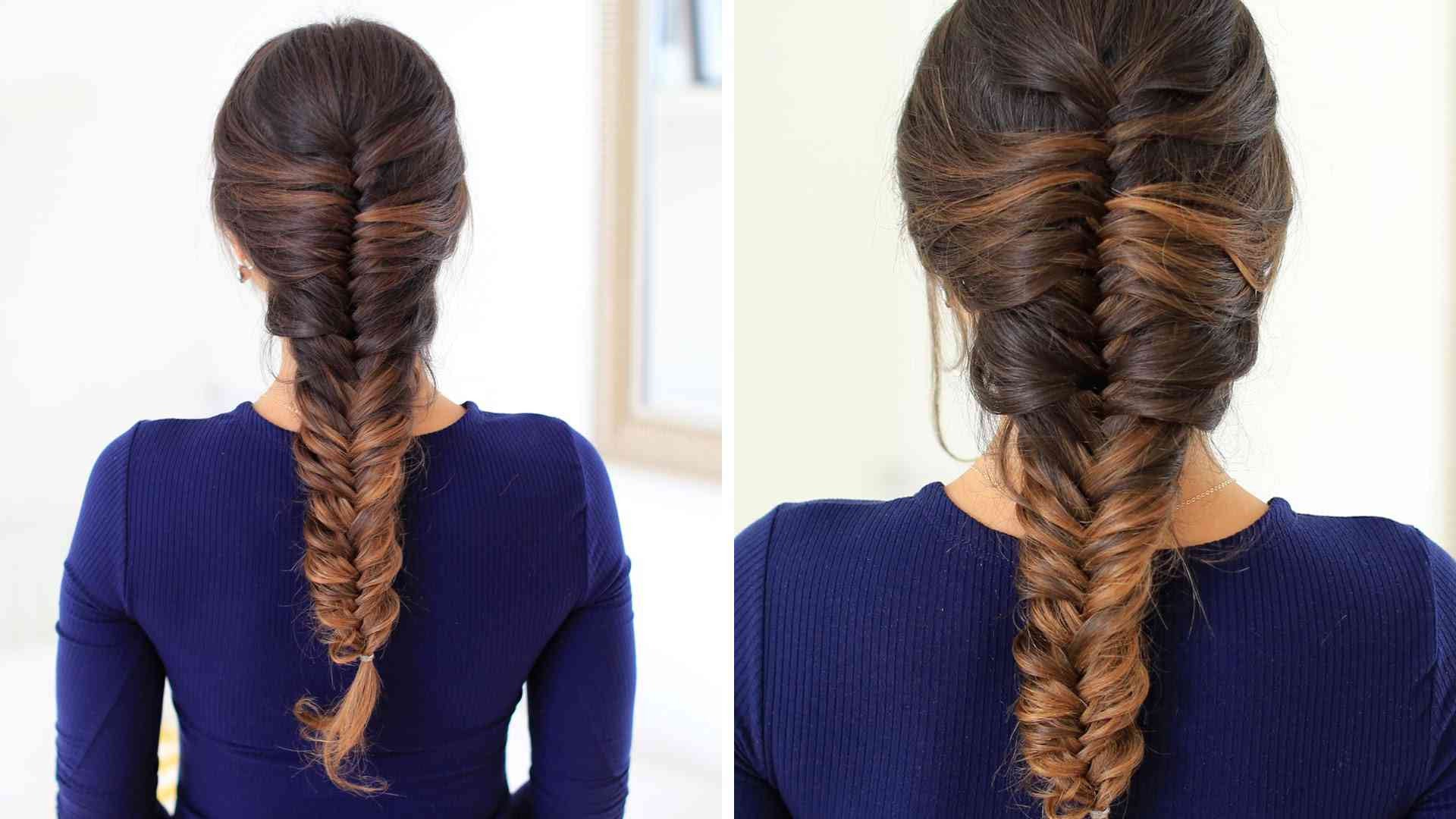 How To Do A French Braid On Short Hair | Poor Little It Girl