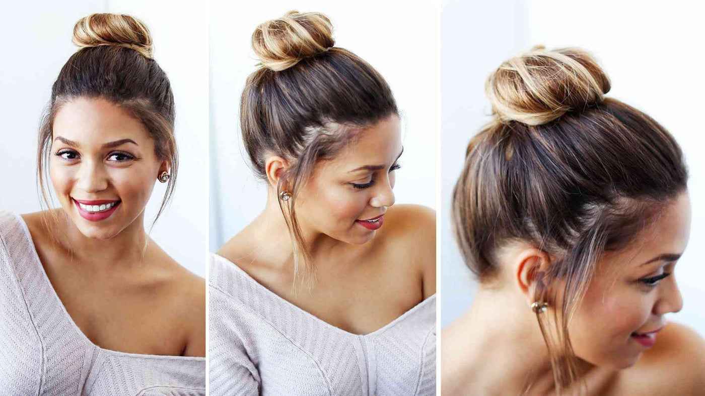 Hair tutorial: Messy bun with side bang 💕 I used clip-ins in the midd... |  j cole summer walker | TikTok