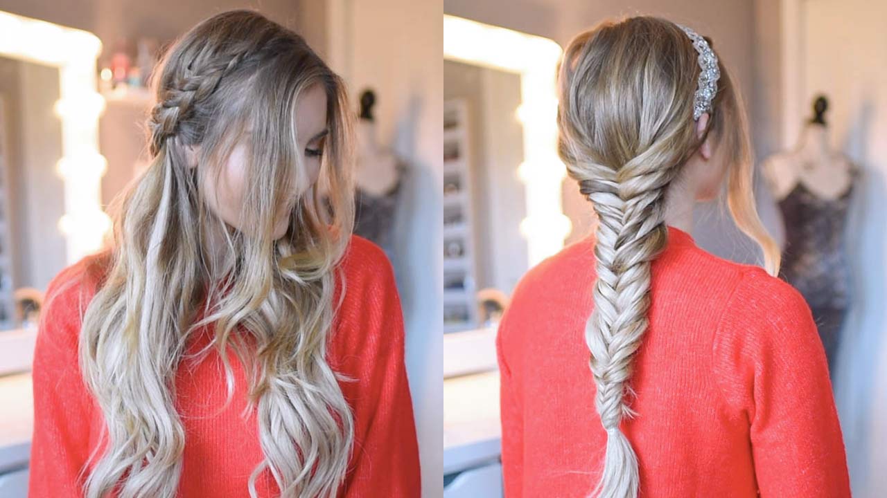 Holiday & Party Hairstyles: 3 Easy Holiday Hairstyles - Luxy® Hair