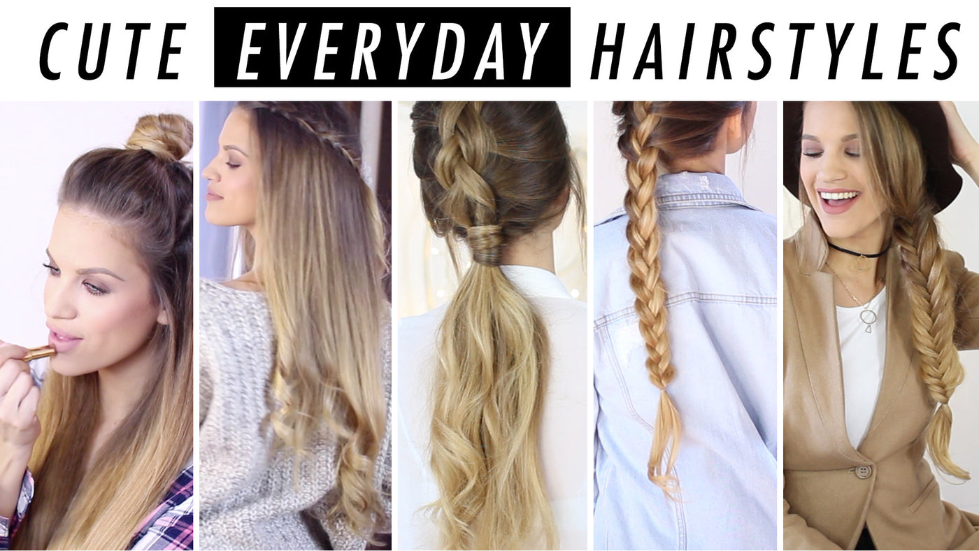 simple everyday hairstyle | Ellpuggy's Blog