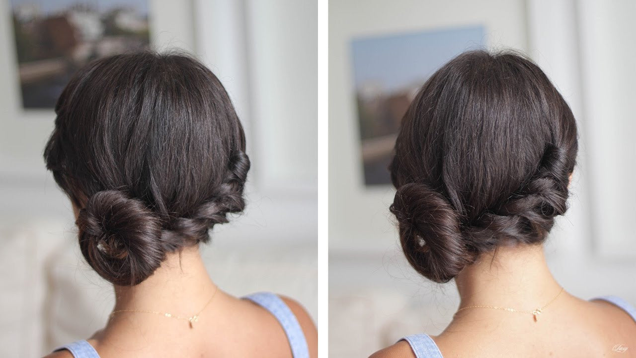 12 Buns for Short Hair Perfect for a Beach Wedding by the Shore!