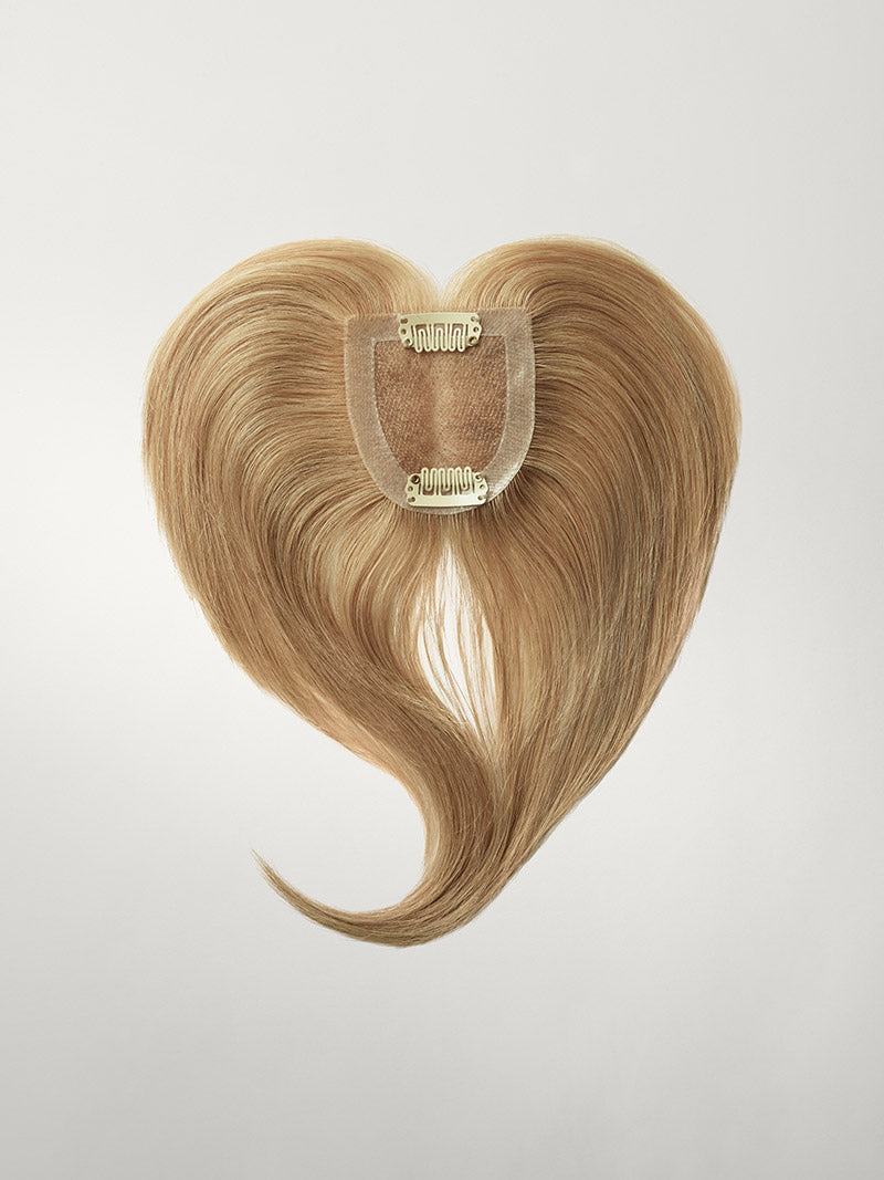 16” Dirty Blonde Seamless & Clip-In Curtain Bangs Bundle (177g)