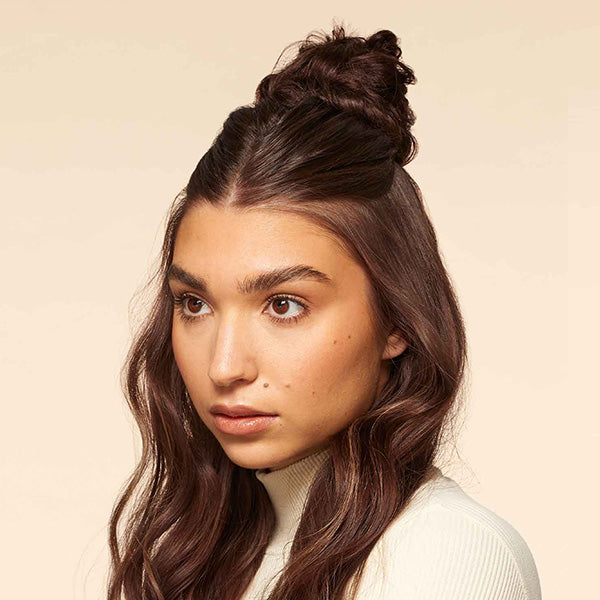 Chocolate Brown Clip-In Bun