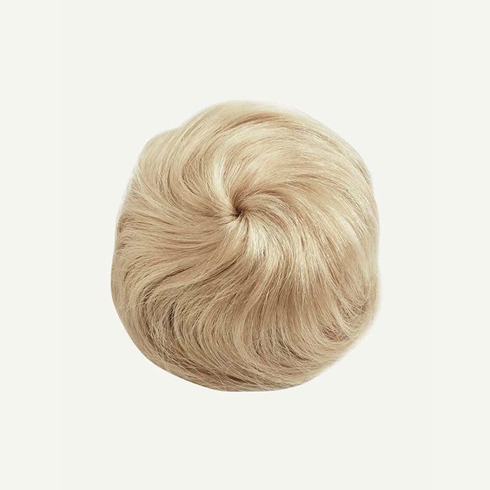 Dimensional Beige Blonde Clip-In Bun