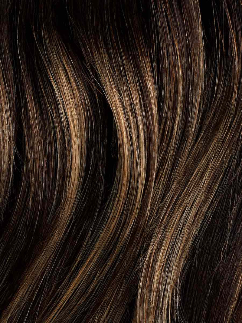 black brown hair texture