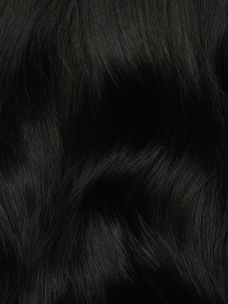 Black Fluffy Short Bun Hair - Roblox