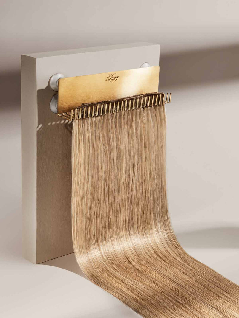 2 Pieces Hair Extension Holder Acrylic Hair Color Rack Display