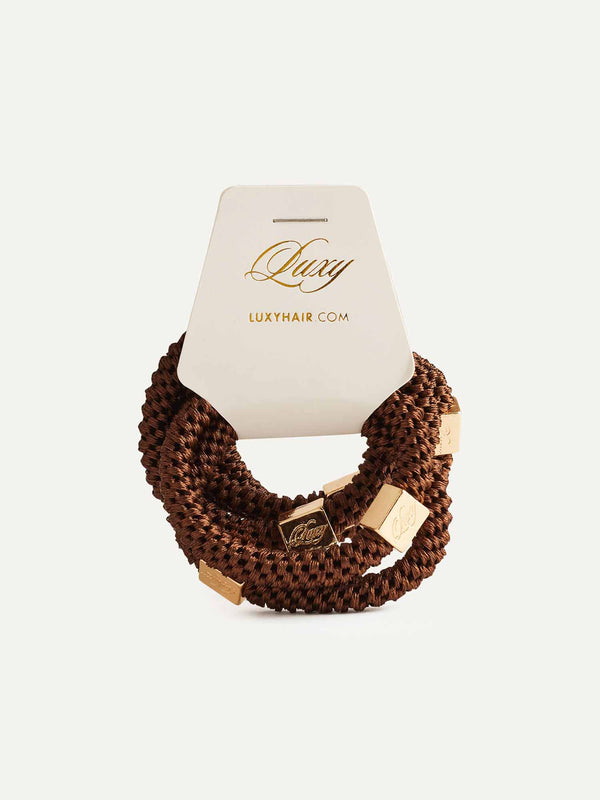 Gravity Defying Hair Ties: Brown