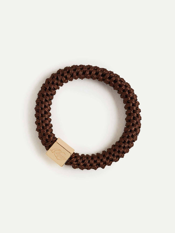 Gravity Defying Hair Ties: Brown thumbnail