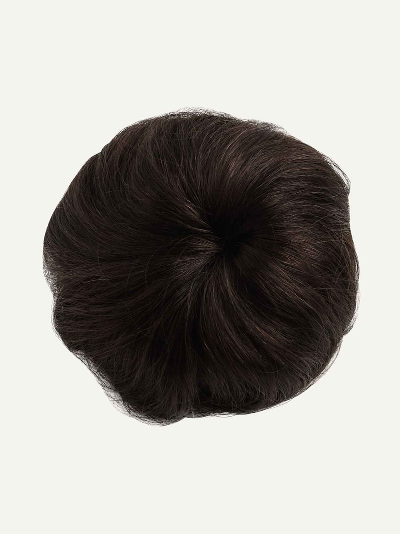 Mocha Brown Clip-In Bun