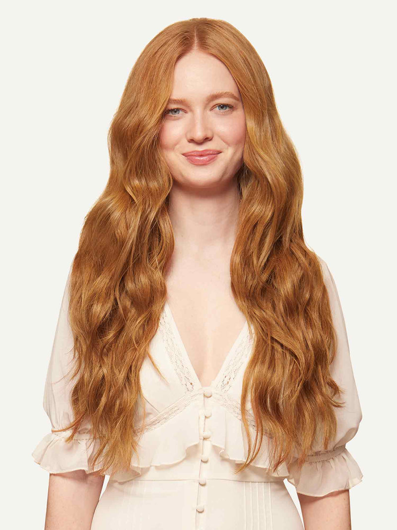 Red Messy Hair Extension